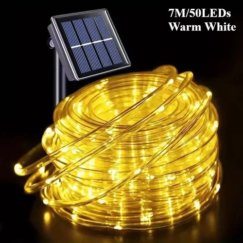 Solar rope lights outdoor tube - solar,