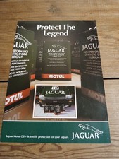 Jaguar 'Protect The Legend' Classic Car Promo Advert Memorabilia