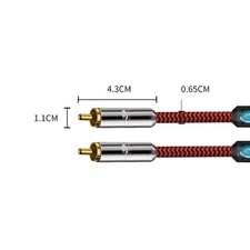 0.75 -30m Gold-Plated RCA