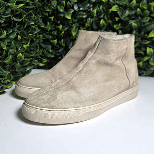 Grenson beige suede ankle - grenson,
