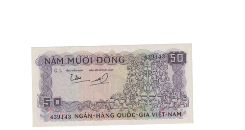 South vietnam 1966 dong - vietnam,