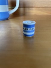 Terry Curran Cornishware 12 Scale Tg Green Jar Haricot Beans