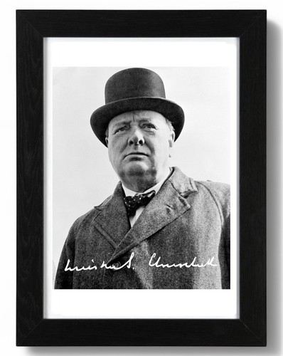 Winston churchill signed - churchill,