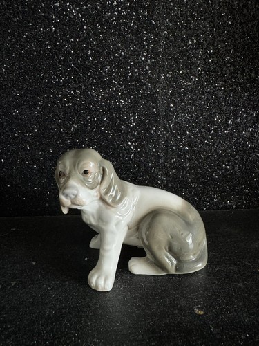 Porcelain dog - porcelain,
