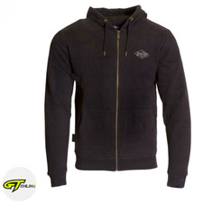 BSA Goldstar Heaths 650cc Engine Mens Zip Hoody Hoodie Black BSA006 Genuine