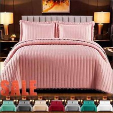 3 Piece Quilted Embossed