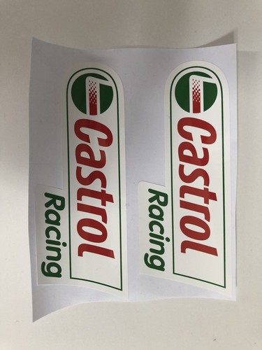Castrol racing vinyl decals - vinyl,