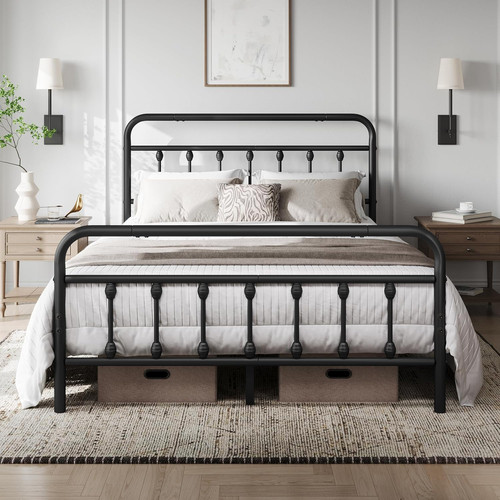 4ft6 double bed - 4ft6, frame