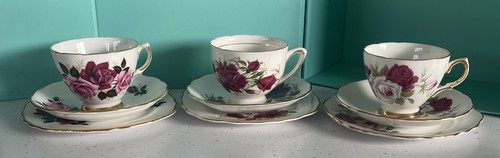 Trios vintage colclough - 3,