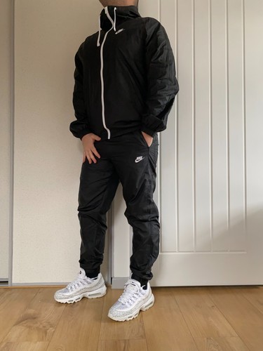 Mens nike hoxton black nylon - mens,