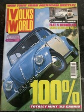 Volksworld Magazine October 1998, Vintage Special. 52 Cabrio, Flat 4 Hebmuller