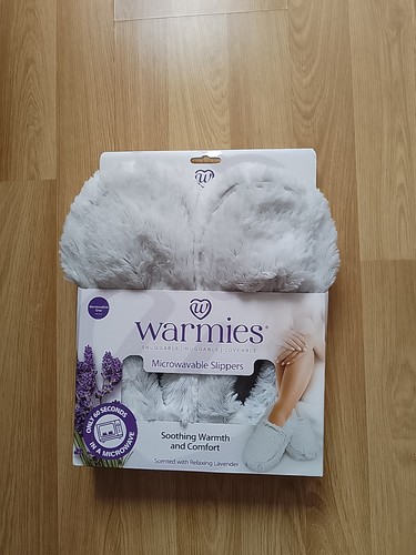 Warmies microwavable slippers - warmies,