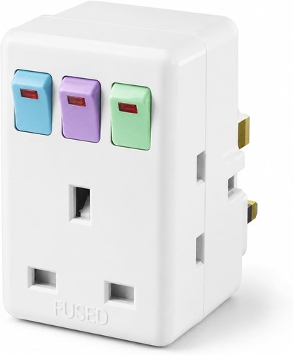 Masterplug three socket surge - masterplug,