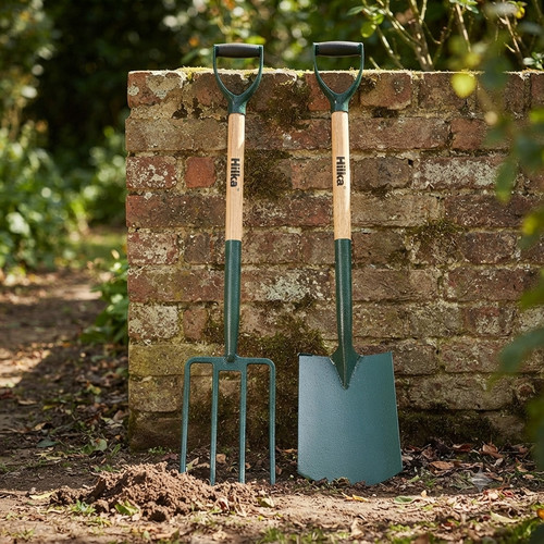 Hilka spade and fork - and, new