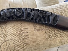 Large Hand carved Rosewood