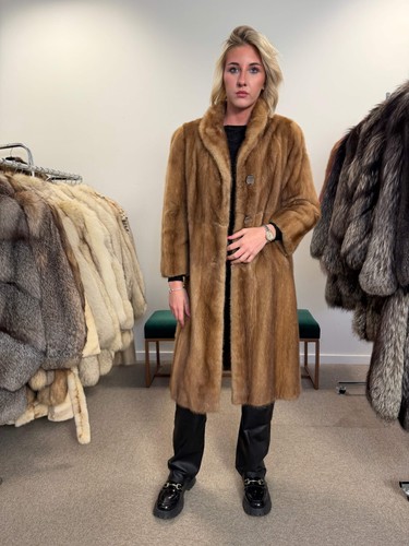 Mink fur coat - mink, coat,