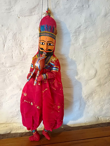 Vintage rajasthani kathputli - rajasthani,