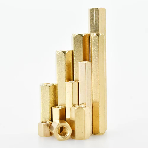 Brass motherboard standoffs - brass,