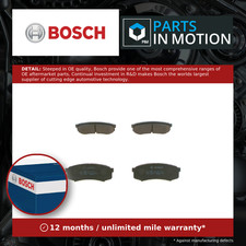 Brake Pads Set fits TOYOTA LAND CRUISER PRADO 3.0D Rear 02 to 20 1KD-FTV Bosch