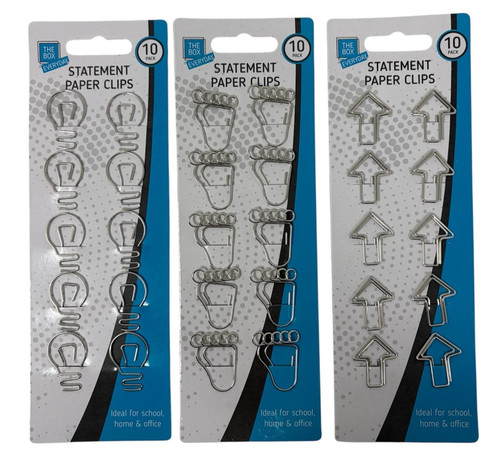 Statement paperclips arrow - statement,