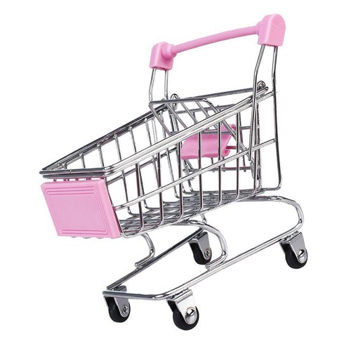 Mini shopping cart trolley - cart, toy