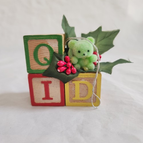 Wooden building letter blocks - building,