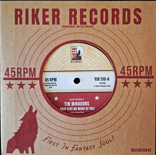 Riker records rik 510 vinyl - rik,