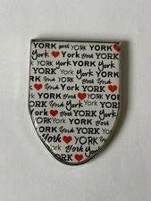 York Sheild Metal Fridge Magnet Travel Tourism Gift