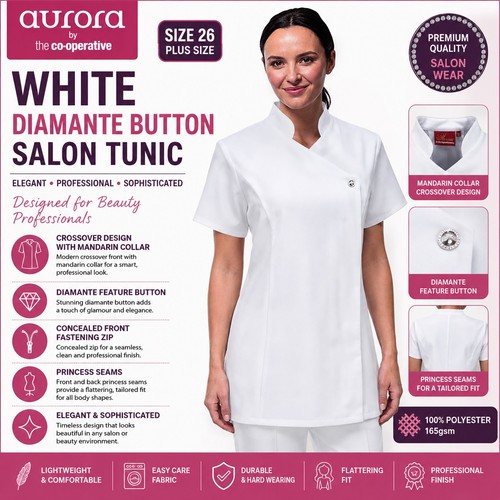 Womans salon tunic spa beauty - tunic,