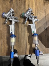 Sata 4400 Mini Jet Spray Gun Gravity Feed x2 
