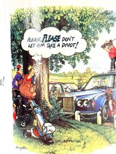 Cartoon Comedy Golf Mug Gordon