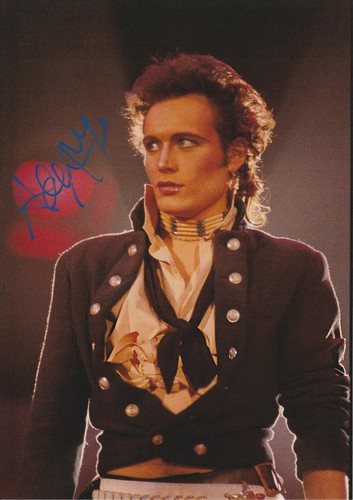 Signed adam ant - signed,