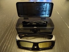 Panasonic 3D Glasses Model TY-EW3D2MA + charging cable + container (2 of 2)