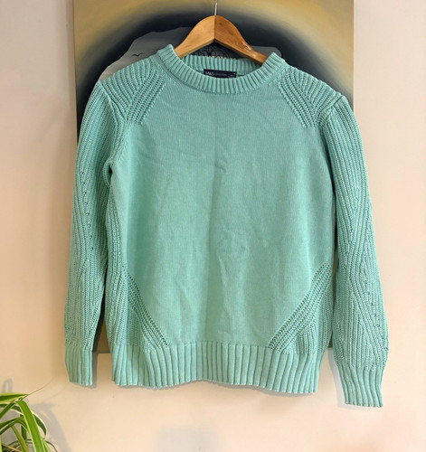 Mint green cotton - m&s,