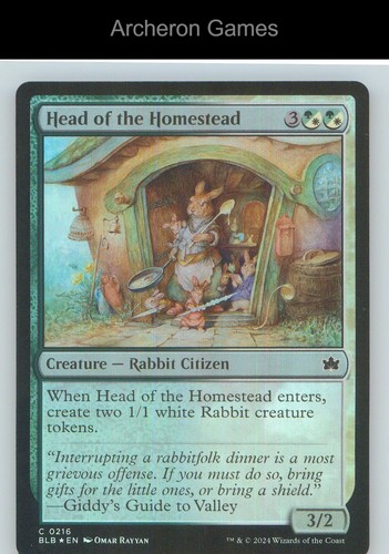 Head the homestead - the, blb