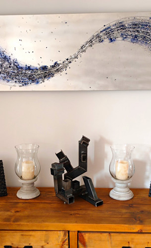 Abstract welded metal - abstract,