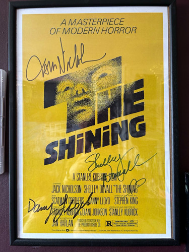 The shining signed - signed, poster