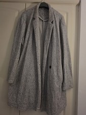 Women's Grey Marl Coatigan
