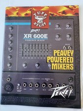 1980s Peavey Powered Mixers