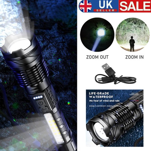 Rechargeable led flashlight - led,
