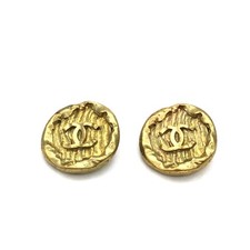 Chanel Gold PLated CC Logo
