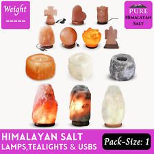 Himalayan Salt Lamp Crystal Pure Rock Salt Natural Healing Table Lamp Best Gift