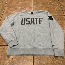 VTG Grey Nike USATF Sweatshirt