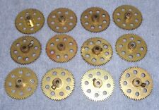 MECCANO PART No.27a PLATED 1.5" GEAR WHEEL x 12pcs