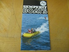 1978 SEMPERIT BOAT BROCHURE