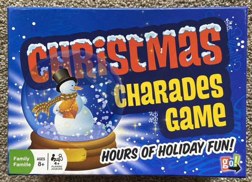 Christmas charades game - charades,