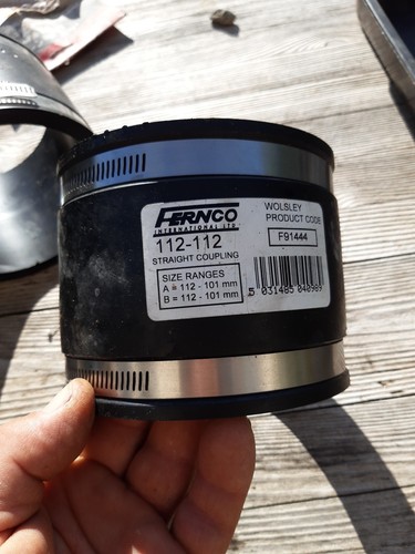 Fernco flexible rubber - flexible,