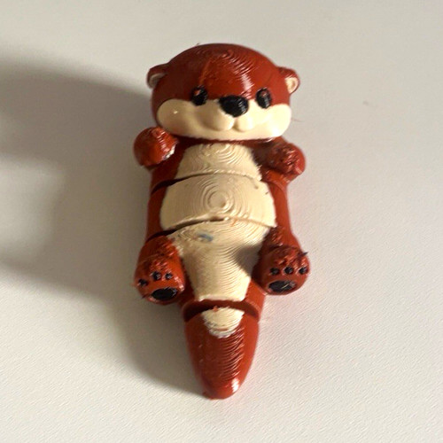 Printed small brown - small, &