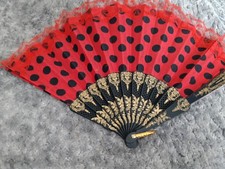 Vintage Ladies Spanish Fan
