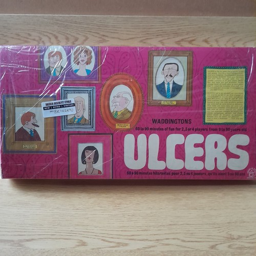 Waddingtons ulcers board game - waddingtons,